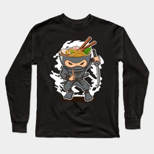 Ramen Ninja Long Sleeve T-Shirt